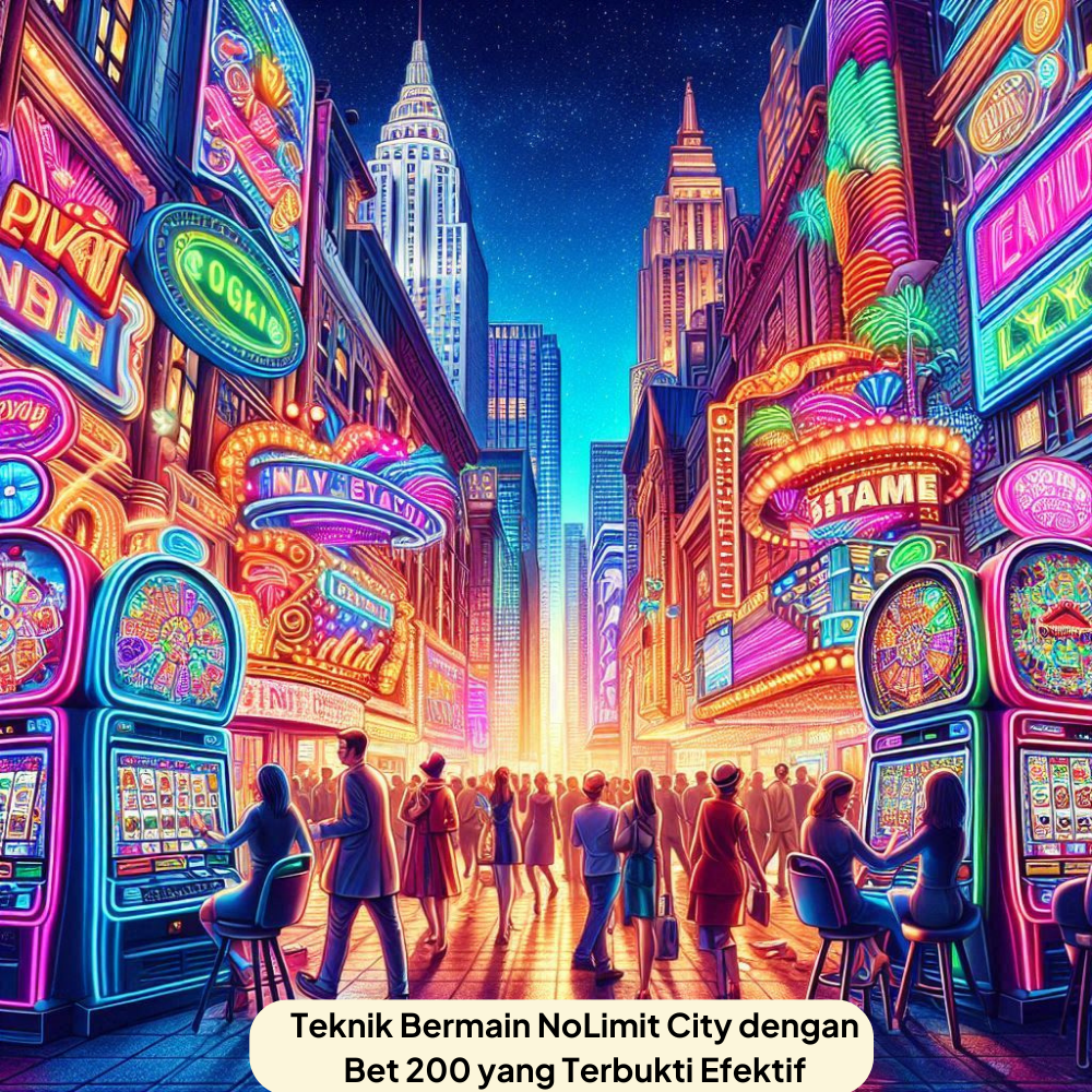 Teknik Bermain NoLimit City dengan Bet 200 yang Terbukti Efektif